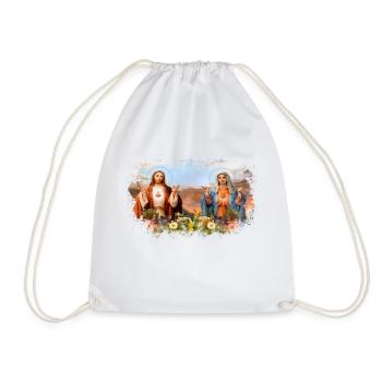 Holly Mary Maria Madonna Mariana Jungfrau Maria - Turnbeutel - Weiß - Vorne