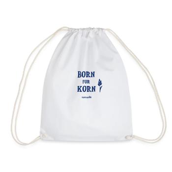 Born for grain - Drawstring Bag - white - Front