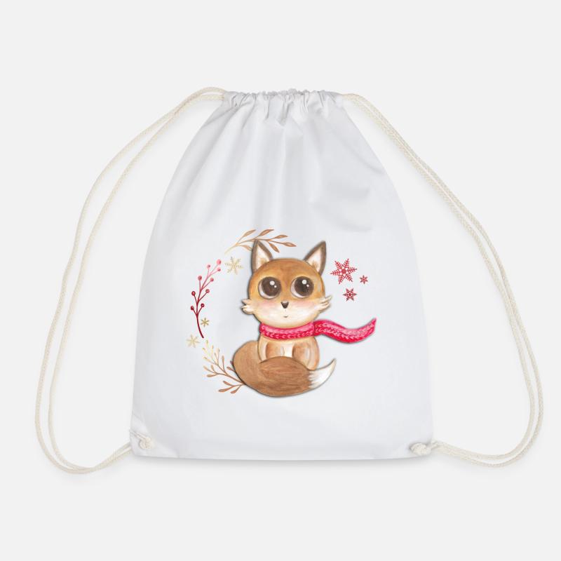 Bébé Renard - Sac de sport léger - blanc