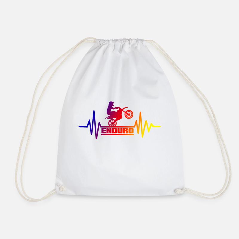 ENDURO 11 - Drawstring Bag - white