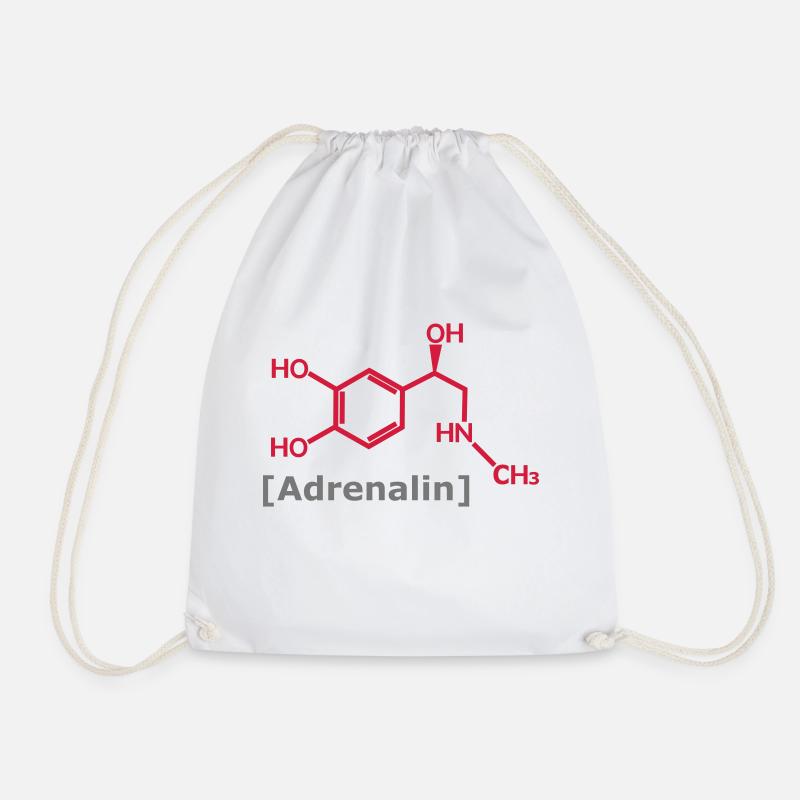 Adrenalin - Turnbeutel - Weiß