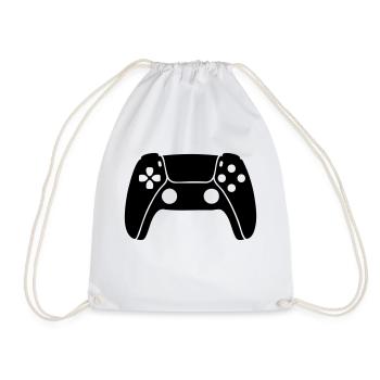 Video Game - Drawstring Bag - white - Front