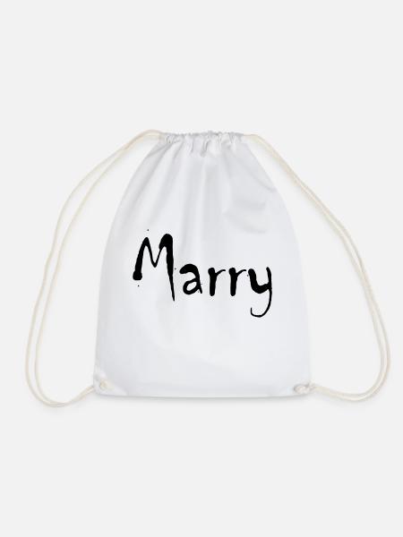 Marry - Turnbeutel - Weiß