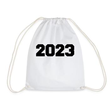 2023 - Turnbeutel - Weiß - Vorne