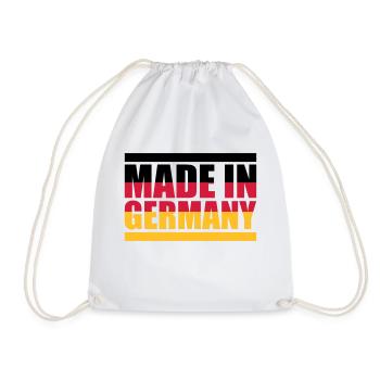 Fabriqué en Allemagne - Sac de sport léger - blanc - Devant