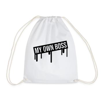 Mon propre patron - Sac de sport léger - blanc - Devant