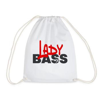 LadyBass music couleur - Sac de sport léger - blanc - Devant
