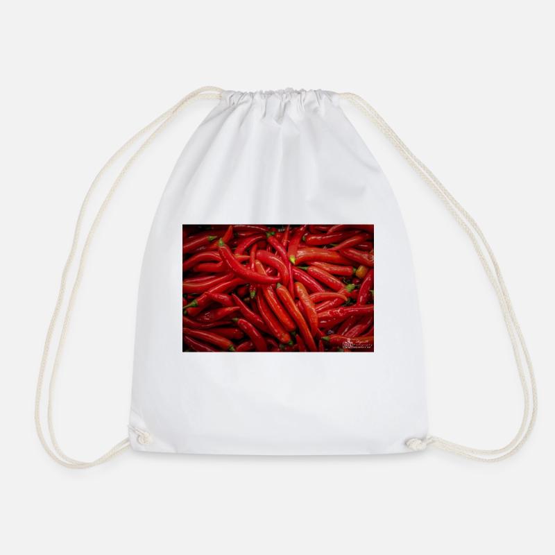 Piments - Sac de sport léger - blanc