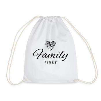 Family first - Sac de sport léger - blanc - Devant