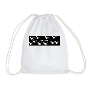 ONE LIFE - Sac de sport léger - blanc - Devant
