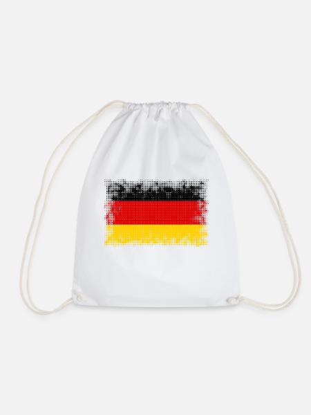 Deutschland - Turnbeutel - Weiß