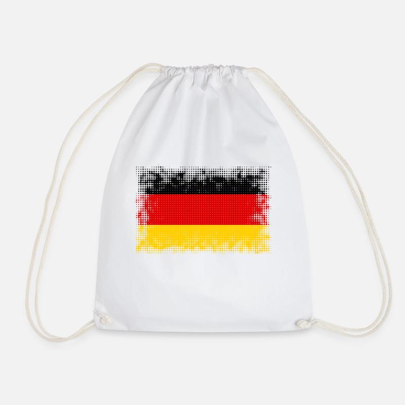 Deutschland - Turnbeutel - Weiß