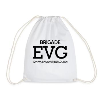 brigade evg / team evg - Sac de sport léger - blanc - Devant