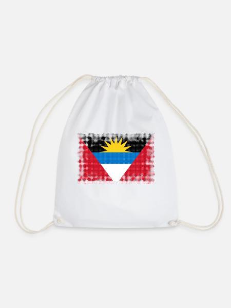 Antigua und Barbuda - Turnbeutel - Weiß