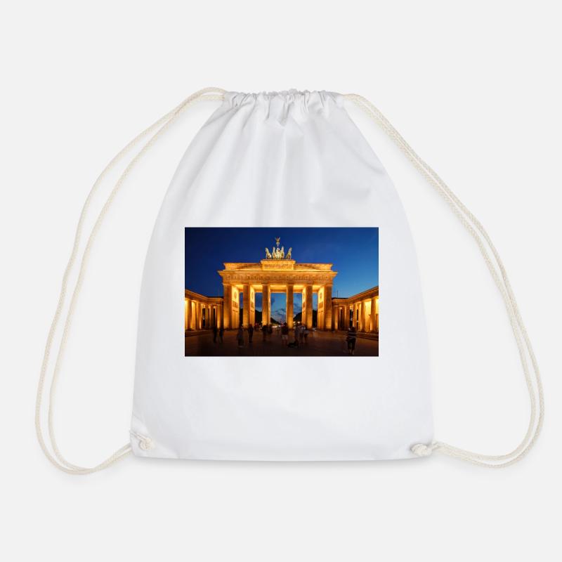 Brandenburger Tor - Turnbeutel - Weiß