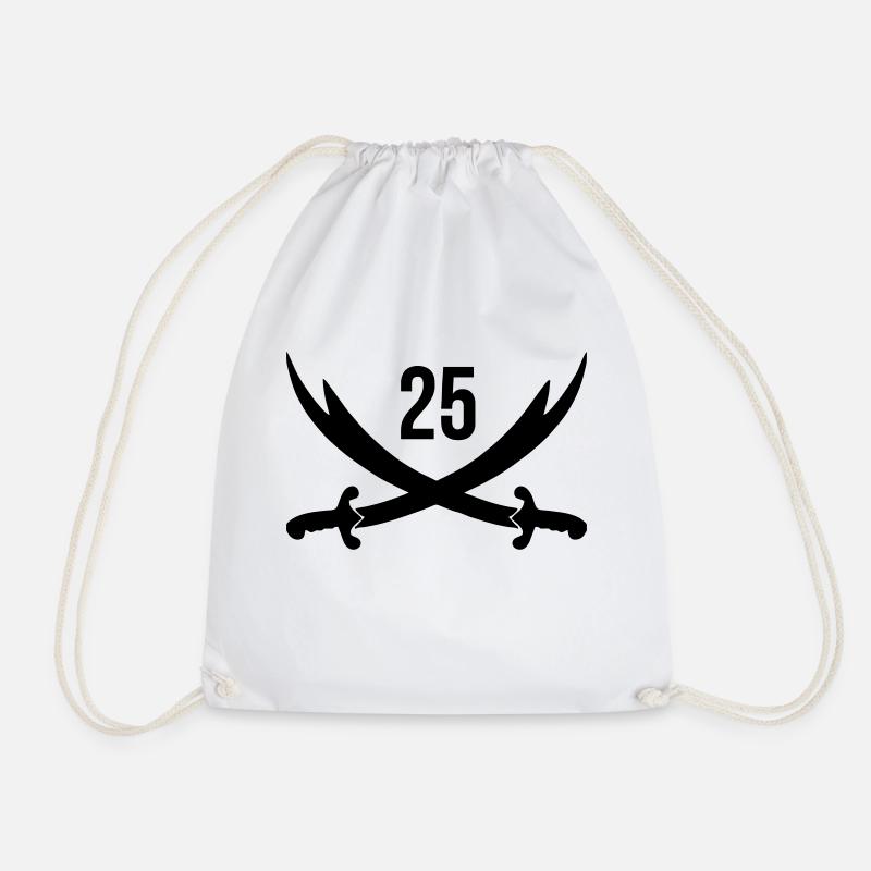 25 alevi - Turnbeutel - Weiß