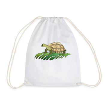 Tortue - Sac de sport léger - blanc - Devant