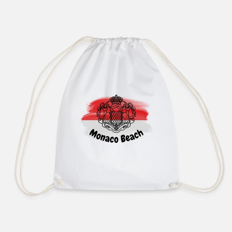 Monaco - Turnbeutel - Weiß
