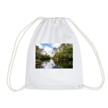 Dreamy Harbour - Drawstring Bag - white - Front