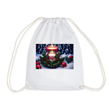 Noël - Sac de sport léger - blanc - Devant
