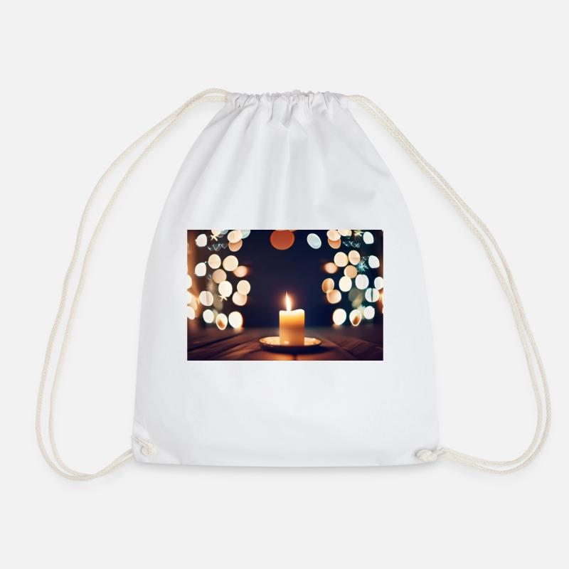 Noël - Sac de sport léger - blanc