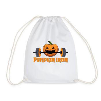Pumpkin Iron - Turnbeutel - Weiß - Vorne