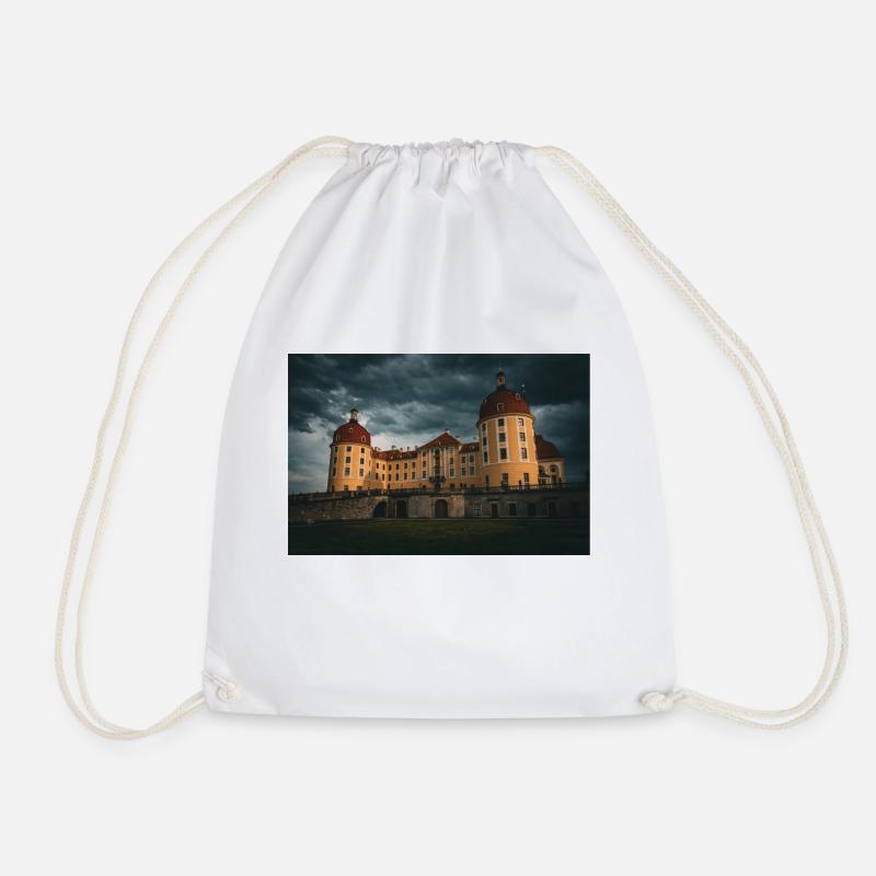 Moritzburger Schloss Dresden Sachsen - Turnbeutel - Weiß