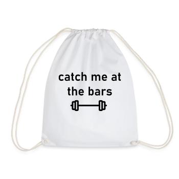 meet me at the bars - Turnbeutel - Weiß - Vorne