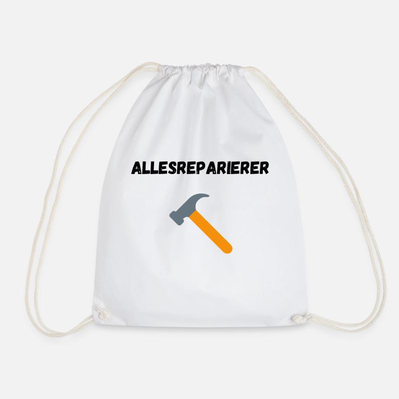 allesreparierer - Turnbeutel - Weiß