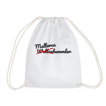Majorque poussette, pas un globe-trotter - Sac de sport léger - blanc - Devant
