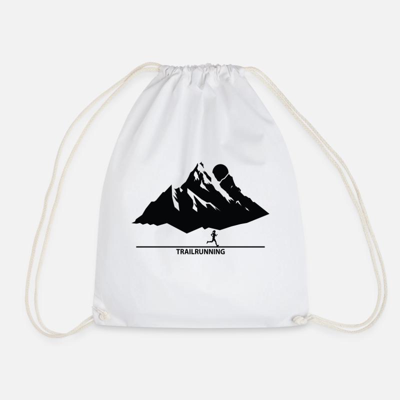 Trail Running Sport - Turnbeutel - Weiß
