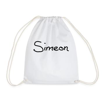 Simeon - Turnbeutel - Weiß - Vorne