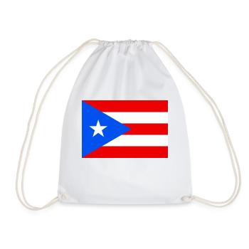 Puerto Rico - Drawstring Bag - white - Front