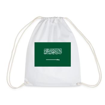 Saudi-Arabien - Turnbeutel - Weiß - Vorne