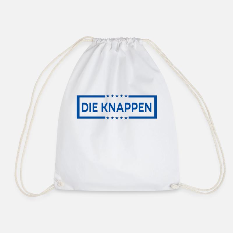 Die Knappen Fan-Design - Turnbeutel - Weiß