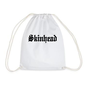 Working Class Skinhead Oi! Antiracist Bootboys My - Turnbeutel - Weiß - Vorne