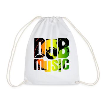 Dub music - Turnbeutel - Weiß - Vorne
