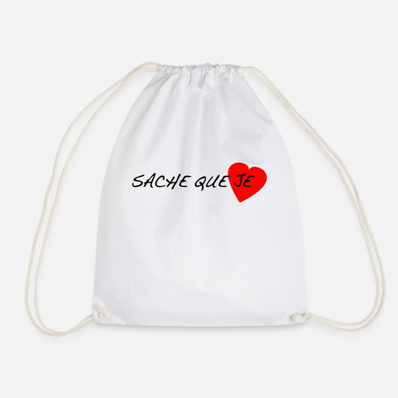 sache_que_je - Sac de sport léger - blanc