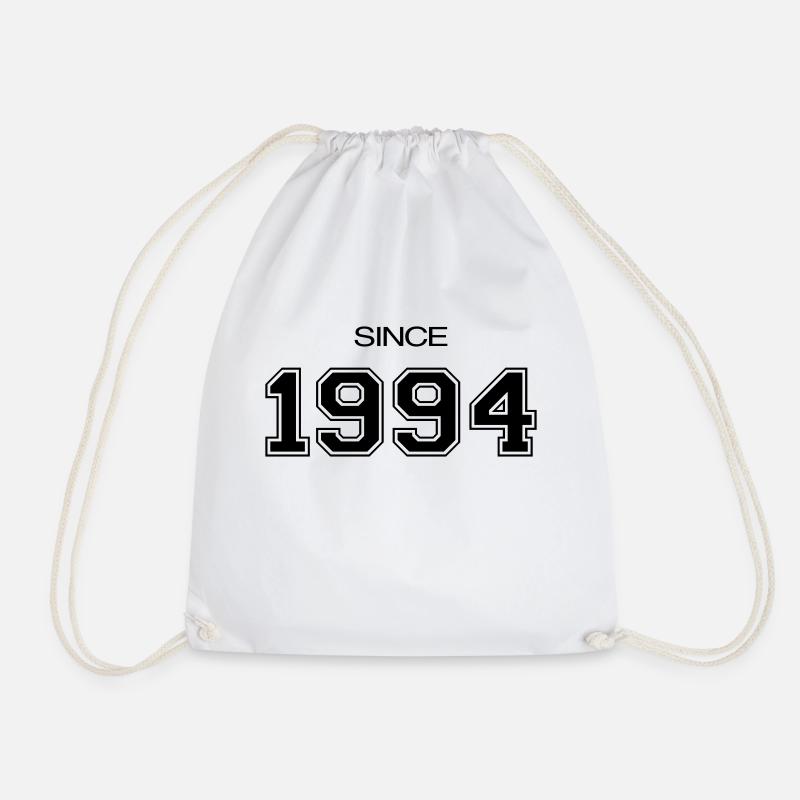 birthday gift 1994 - Drawstring Bag - white
