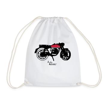 Montesa Impala - Drawstring Bag - white - Front