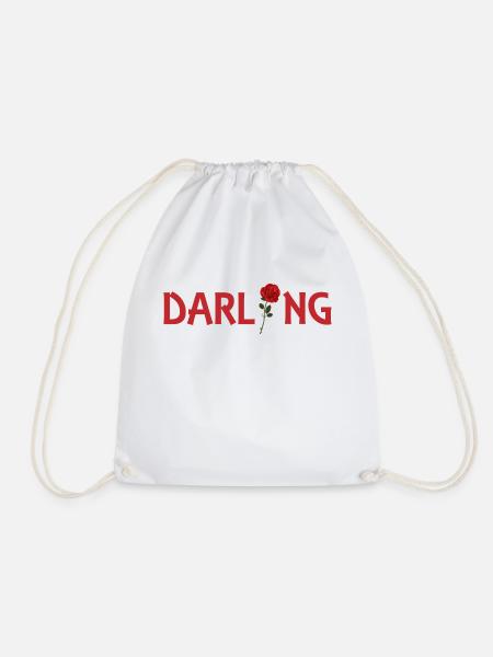 Darling - Turnbeutel - Weiß