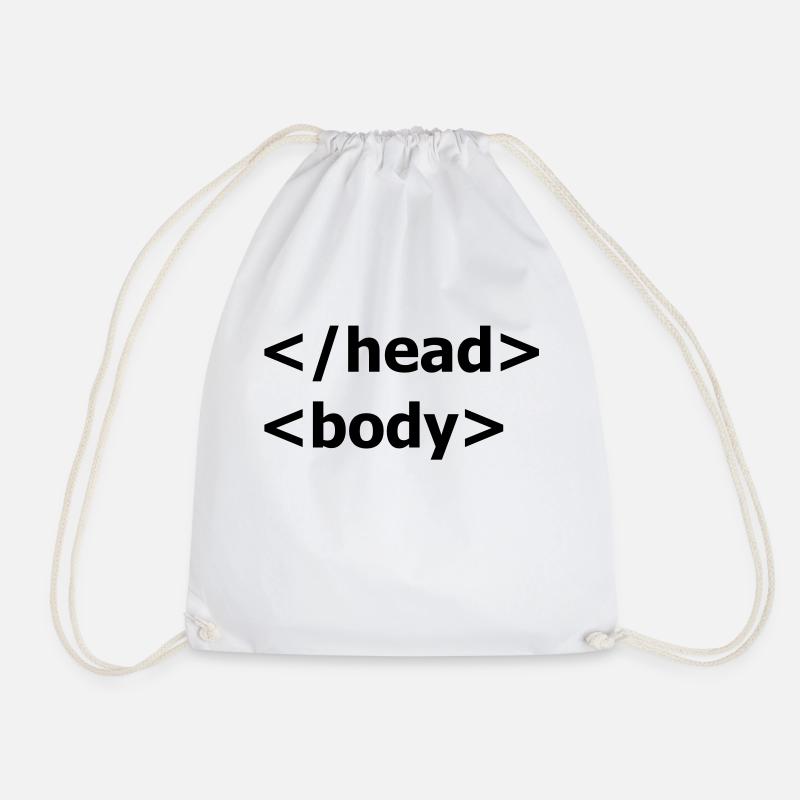 HTML Fun - Sac de sport léger - blanc