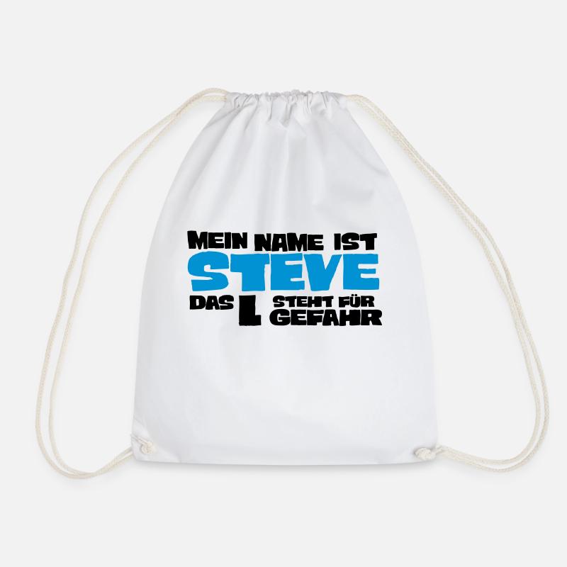 steve - Turnbeutel - Weiß