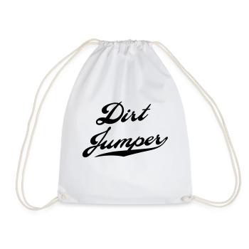 dirt jumper - Turnbeutel - Weiß - Vorne