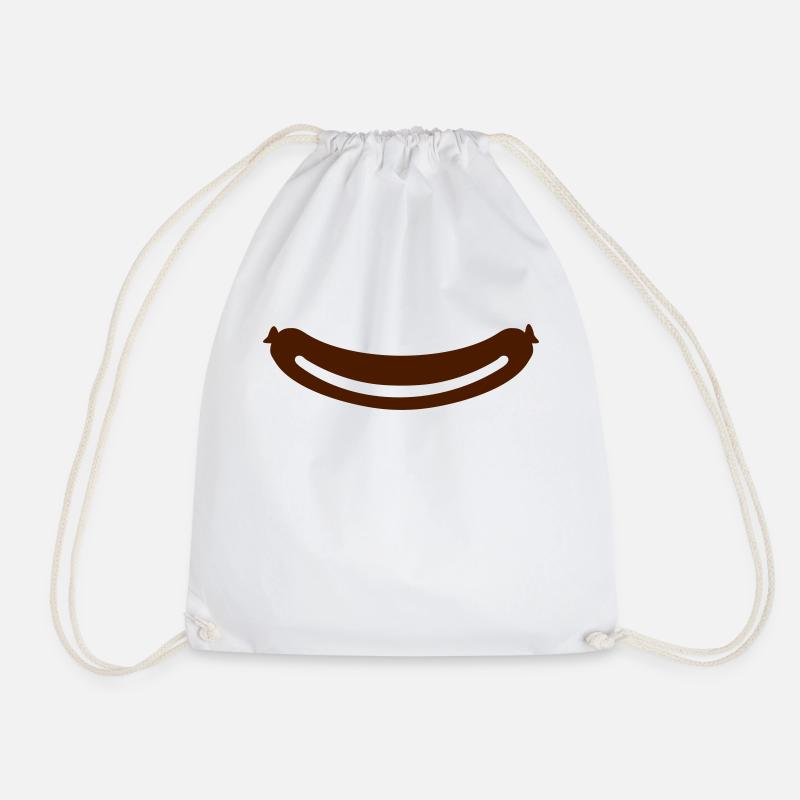 Saucisse - Sac de sport léger - blanc