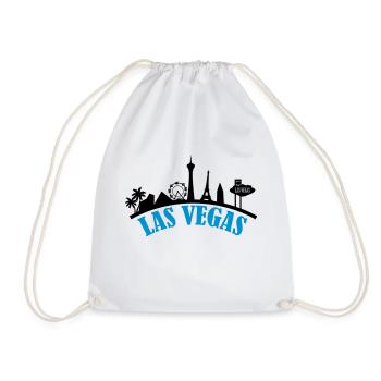 las_vegas_002 - Turnbeutel - Weiß - Vorne
