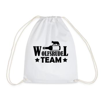 wolfsrudel_team_01 - Turnbeutel - Weiß - Vorne