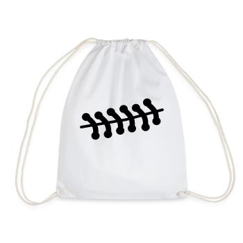 attachment - Drawstring Bag - white - Front