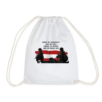 Se battre avec passion - Sac de sport léger - blanc - Devant