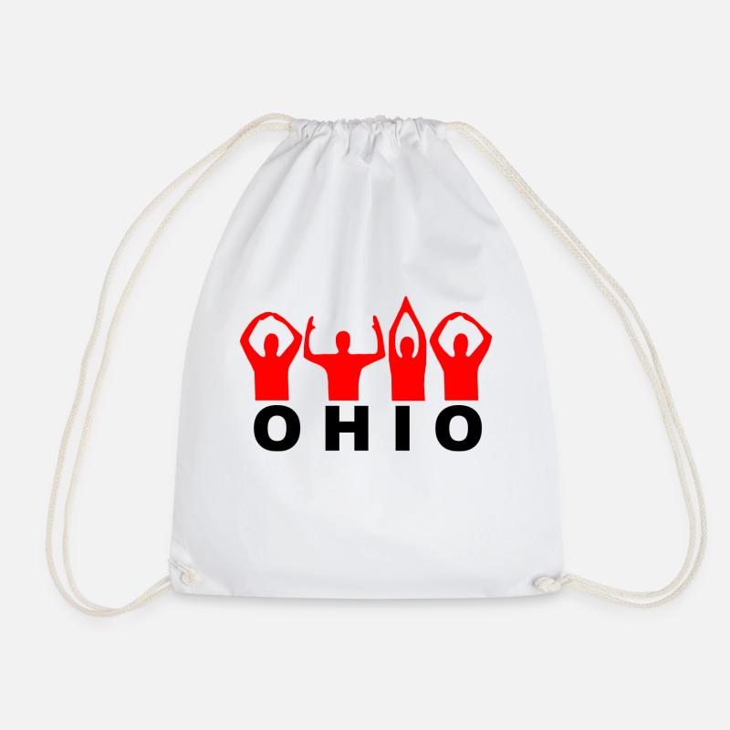 ohio - Turnbeutel - Weiß
